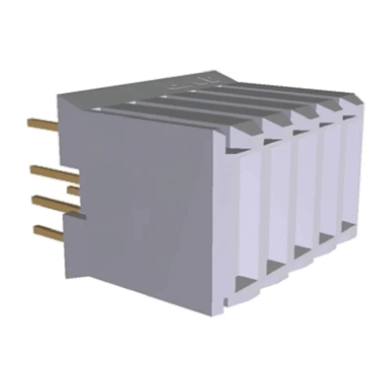 TE Connectivity Z-PACK HM Series Straight Through Hole PCB Socket, 5-Contact, 1 Row, 1.5 mm Pitch Solder 120953-2