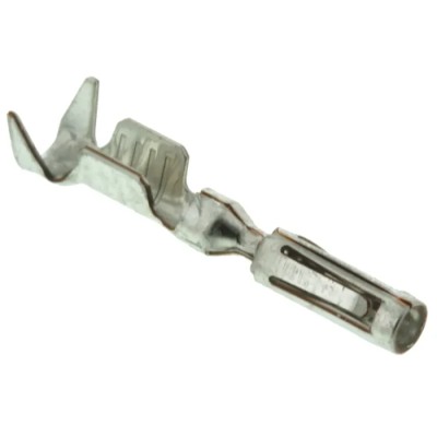 TE Connectivity Ampseal Female Socket Crimp Terminal Copper Nickel Zinc Alloy Tin Plating 24A 19.1mm Length 770854-1