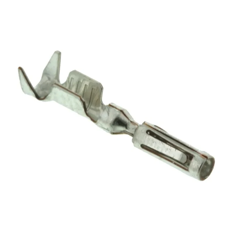 TE Connectivity Ampseal Female Socket Crimp Terminal Copper Nickel Zinc Alloy Tin Plating 24A 19.1mm Length 770854-1