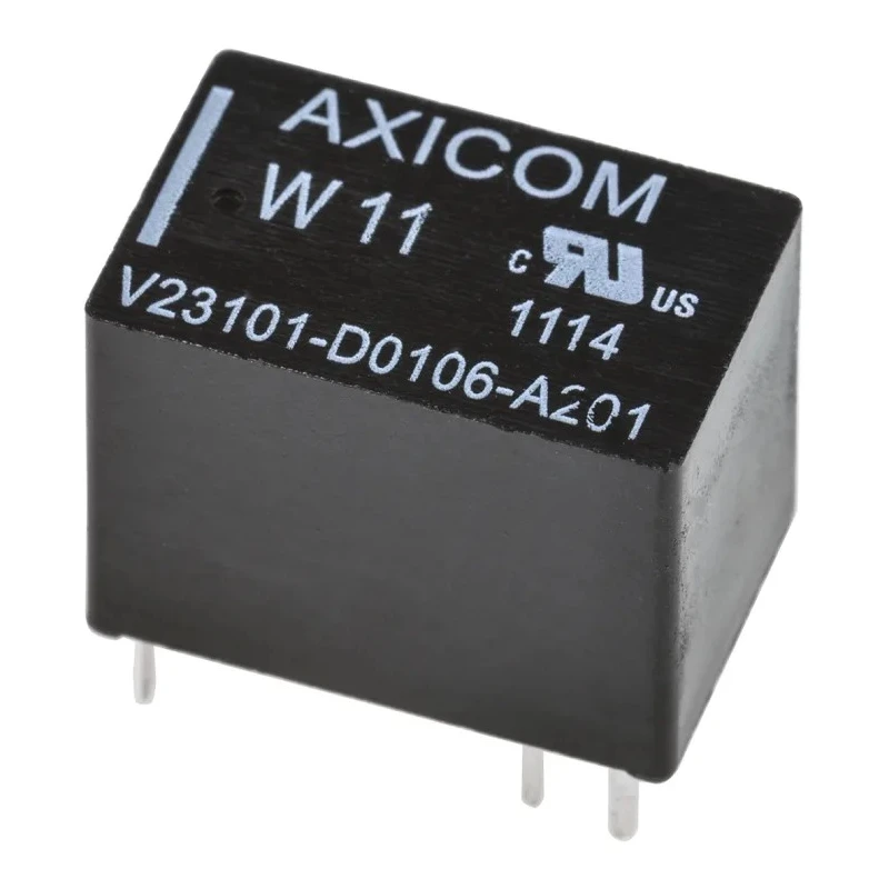 TE Connectivity PCB Signal Relay SPST, 12V DC Coil, 1.25A Switching Current V23101D 106A201