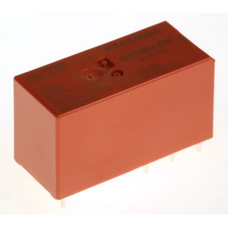 TE Connectivity PCB Power Relay, 60V dc Coil Voltage, 8A Switching Current, DPDT Contact Configuration, RT2 7-1393243-3