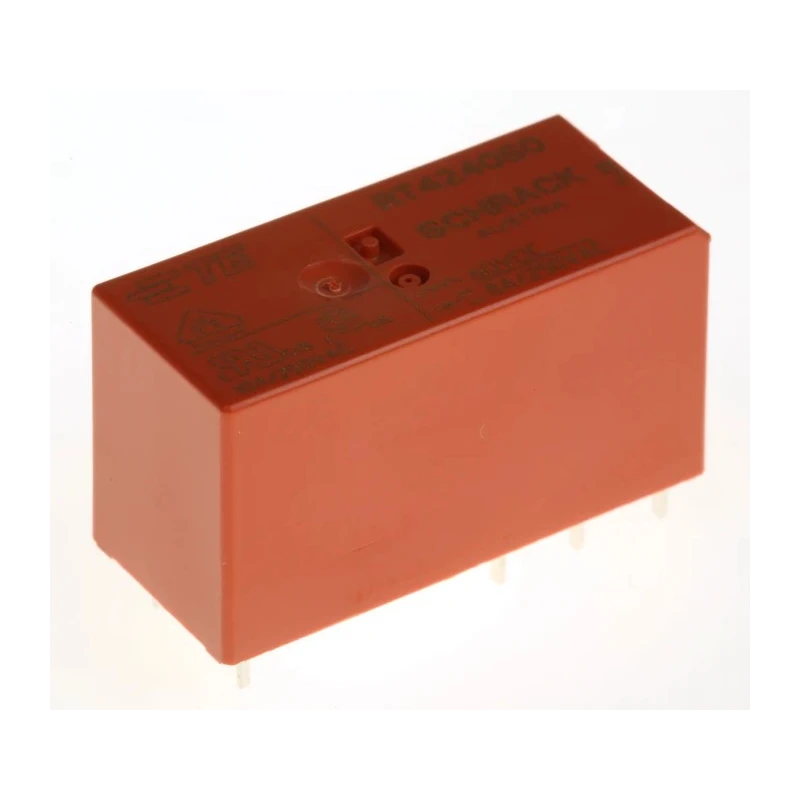TE Connectivity PCB Power Relay, 60V dc Coil Voltage, 8A Switching Current, DPDT Contact Configuration, RT2 7-1393243-3