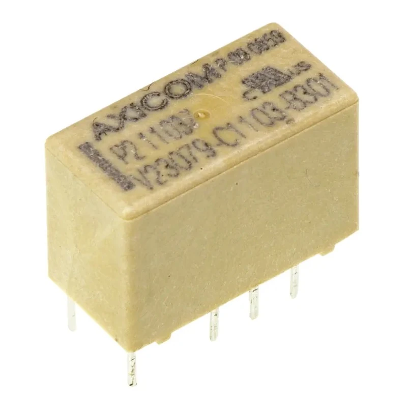 TE Connectivity PCB Signal Relay 12V DC Coil 2A DPDT V23079C1103B301