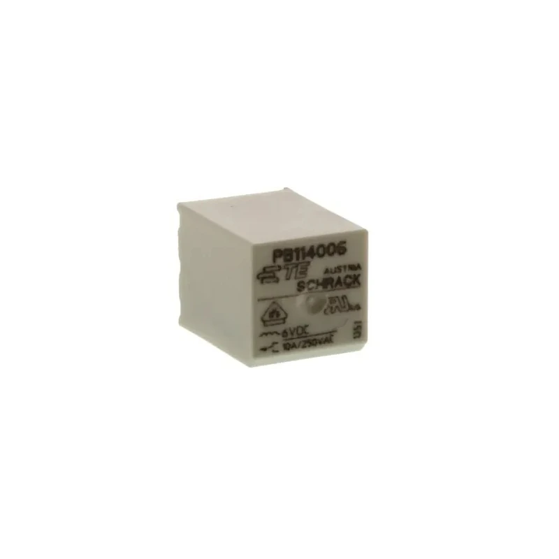 TE Connectivity PCB Power Relay 6V dc Coil 10A Switching Current SPDT PB114006