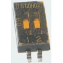 TE Connectivity Rotary Coded DIP Switch Surface Mount Rocker Actuator 1571983-5