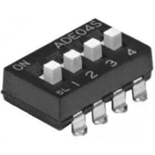 TE Connectivity Slide Rotary Coded DIP Switch Through Hole 1-1825058-9