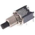 TE Connectivity Miniature Push Button Switch, Momentary, PCB Mount, SPST, 20 V DC, 400mA 1825100-4