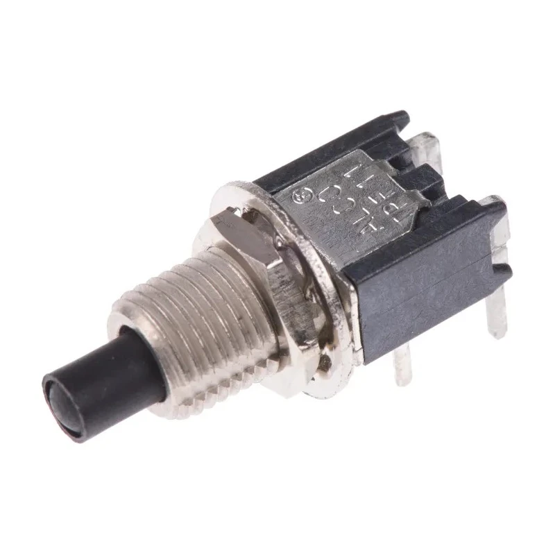 TE Connectivity Miniature Push Button Switch, Momentary, PCB Mount, SPST, 20 V DC, 400mA 1825100-4