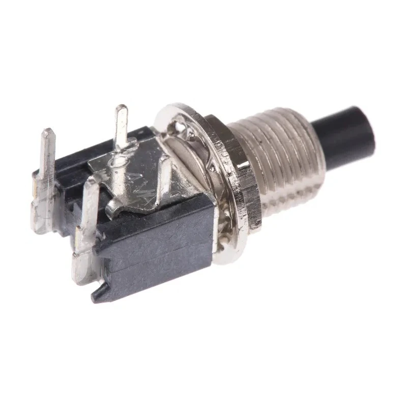 TE Connectivity Miniature Push Button Switch, Momentary, PCB Mount, SPST, 20 V DC, 400mA 1825100-4