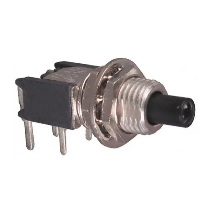 TE Connectivity Miniature Push Button Switch, Momentary, PCB Mount, SPST, 20 V DC, 400mA 1825100-4