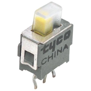 TE Connectivity IP67 PCB Slide Switch SPDT Latching 400mA Polybutylene Terephthalate IP67