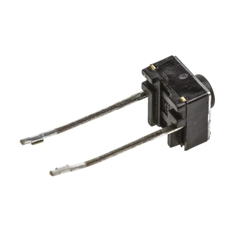 TE Connectivity Black Tactile Switch Button Surface Mount 1.4 mm Actuator Length SPST 50mA 24V dc FSM4JRT