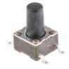 TE Connectivity Black FSM Series Tactile Switch Button 5.9 mm, SPST 50mA 24 V dc, Surface Mount 1571563-9