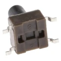 TE Connectivity Black FSM Series Tactile Switch Button 5.9 mm, SPST 50mA 24 V dc, Surface Mount 1571563-9