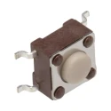 TE Connectivity White Tactile Switch Button SPST 50mA 24 V dc Surface Mount 0.7 mm Actuator FSM2JSMAATR