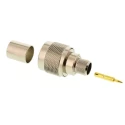 TE Connectivity N Series Coaxial Connector Cable Male N Connector, 50 Ω, Straight Body Crimp 1-1337630-0