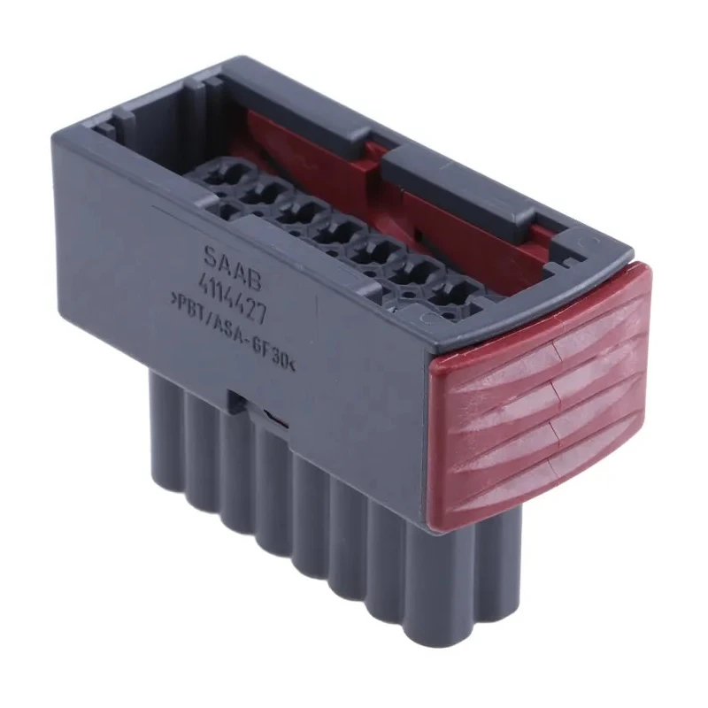 TE Connectivity Junior Power Timer Automotive Connector Female Grey Cable 16 Way Crimp Termination 2-963217-1