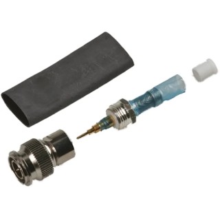 TE Connectivity TNC Series Coaxial Connector Cable Male TNC, 50 Ω, Straight Body Solder RTD-50-M-00