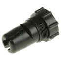 TE Connectivity CPC Series Black Thermoplastic Cable Gland PG13.5 Thread 6.4 mm Min. 8.9 mm Max. 207387-2