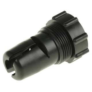 TE Connectivity CPC Series Black Thermoplastic Cable Gland PG13.5 Thread 6.4 mm Min. 8.9 mm Max. 207387-2