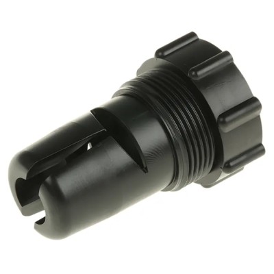 TE Connectivity CPC Series Black Thermoplastic Cable Gland PG13.5 Thread 6.4 mm Min. 8.9 mm Max. 207387-2