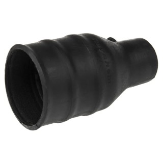 TE Connectivity Heat Shrink Boot Straight LFH Polyolefin Adhesive Backing Black 25-43mm Diameter 202K163-100/86-0