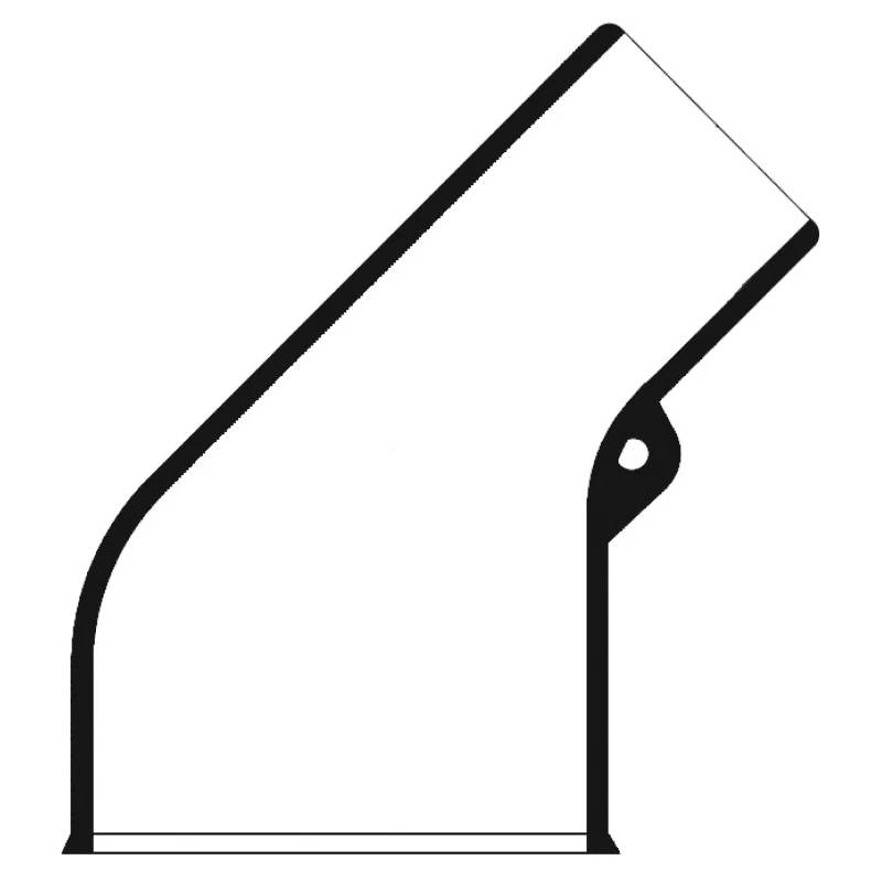 TE Connectivity Heat Shrink Boot Right Angle Zerohal Adhesive Backing Black 24 mm 222K121-100/86-0