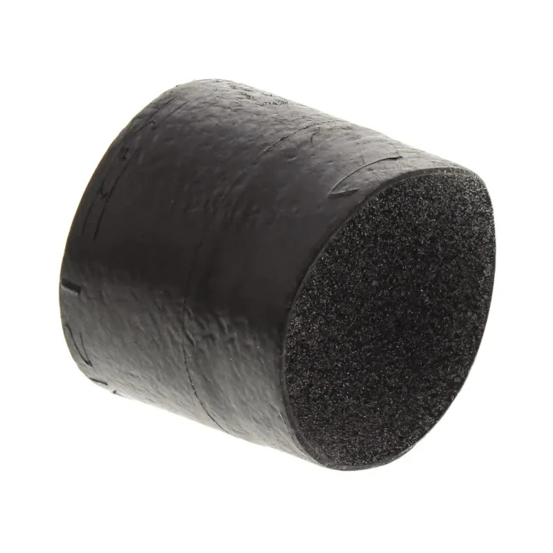 TE Connectivity Heat Shrink Boot 202A1 Black Fluid Resistant Elastomer Adhesive Backing 24.6 mm 202A121-25/225-0