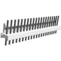 TE Connectivity MTA-100 Series Straight Through Hole Pin Header, 20 Contact(s), 2.54 mm Pitch, 1 Row, Unshrouded 2-640456-0
