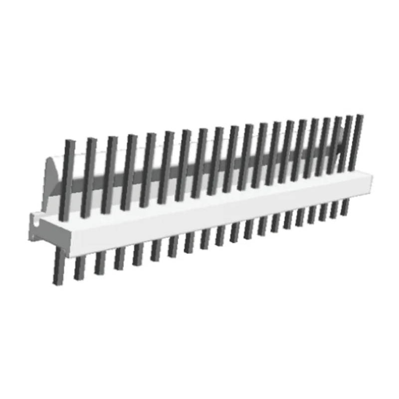TE Connectivity MTA-100 Series Straight Through Hole Pin Header, 20 Contact(s), 2.54 mm Pitch, 1 Row, Unshrouded 2-640456-0