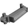 TE Connectivity Timer Automotive Connector Through Hole 25 Way Solder Termination 827050-1