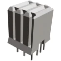 TE Connectivity Z-PACK HM Series Straight Through Hole PCB Socket, 3-Contact, 2.54 mm Pitch, 250 V, 1.15 A 5-5223955-2