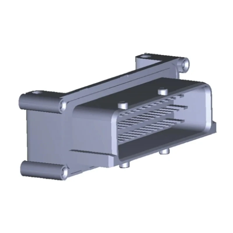 TE Connectivity Timer Automotive Male Black Through Hole 42 Way Solder Termination 1-1718093-1