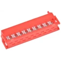 TE Connectivity Micro-MaTch Industrial 18-Way IDC Male Connector with 2 Row, 230V AC, 1.5A, Tin over Nickel 1-215083-8