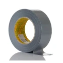 3M Scotch SUPREME Duct Tape, Silver, 48mm x 50m, Synthetic Rubber Adhesive, Polyethylene Backing, Model 2903 silver 48MMX50M