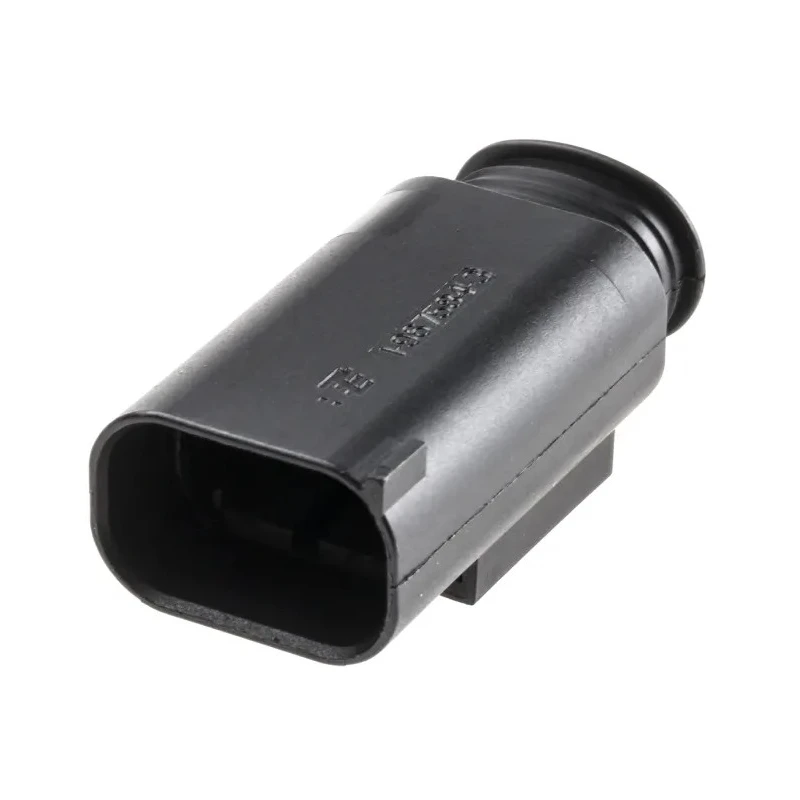 TE Connectivity Micro Quadlok System Automotive Connector Male Black Cable 4 Way Crimp Termination 1-967584-3