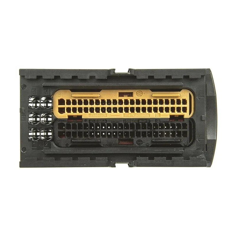 TE Connectivity Micro Quadlok System Automotive Connector Female, Black and Brown Cable, 94 Way Crimp Termination 284743-1