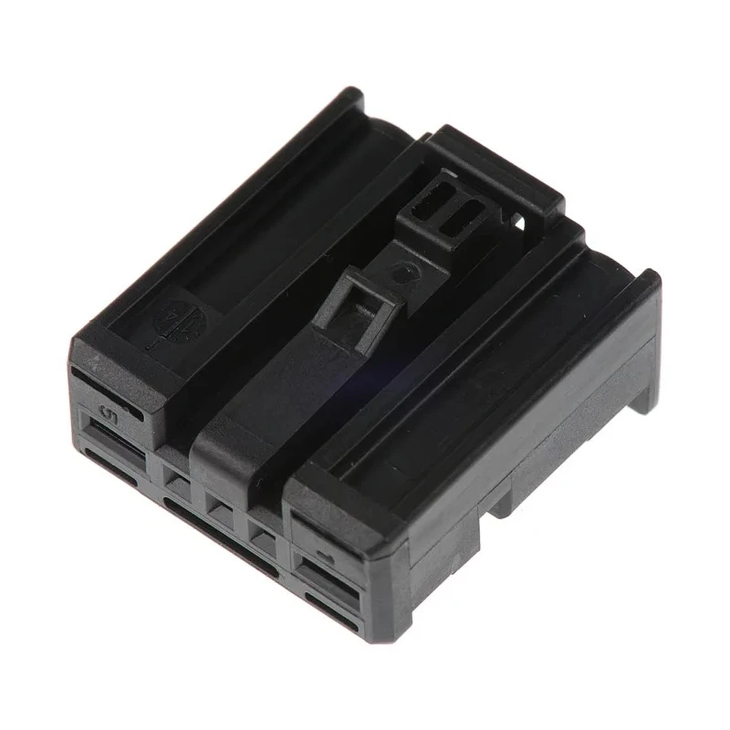 TE Connectivity Micro Quadlok System Automotive Connector Female Housing 5 Way Crimp Termination 1379217-3