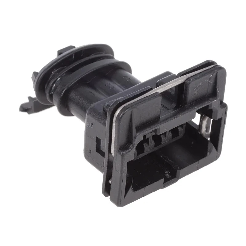 TE Connectivity Junior Power Timer Automotive Connector Female Black Cable 3 Way Crimp Termination 282729-1