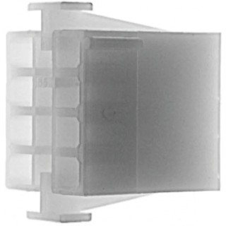 TE Connectivity Universal MATE-N-LOK Male Connector Housing 6.35 mm Pitch 9 Way 3 Row Straight 927231-5