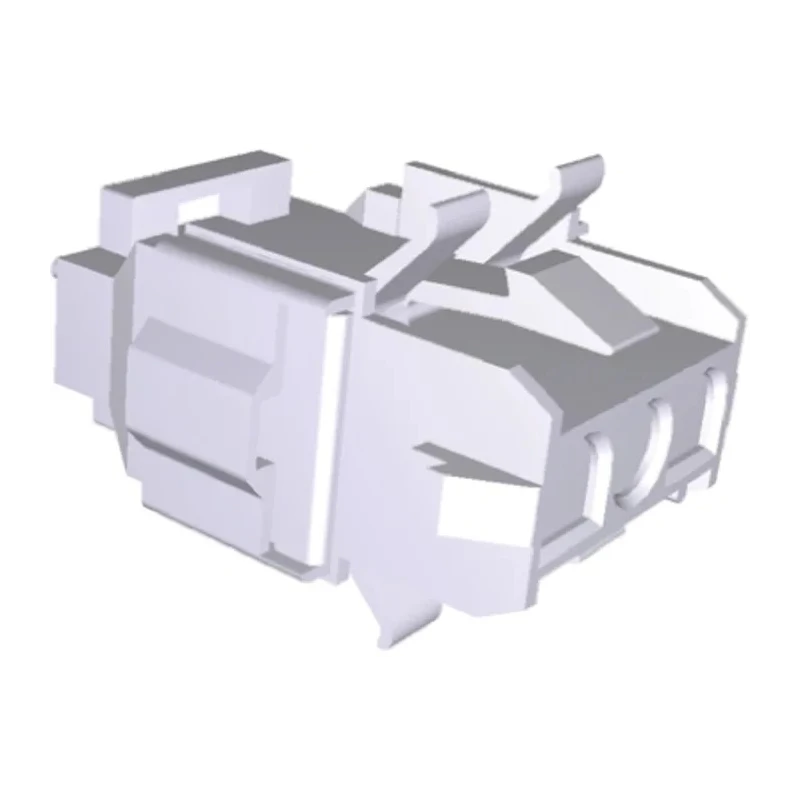 TE Connectivity Universal MATE-N-LOK Female Connector Housing 6.35 mm Pitch 3 Way 1 Row Straight 770025-1