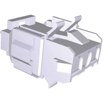 TE Connectivity Universal MATE-N-LOK Female Connector Housing 3 Contacts 6.35 mm Pitch 1 Row Straight 770025-1