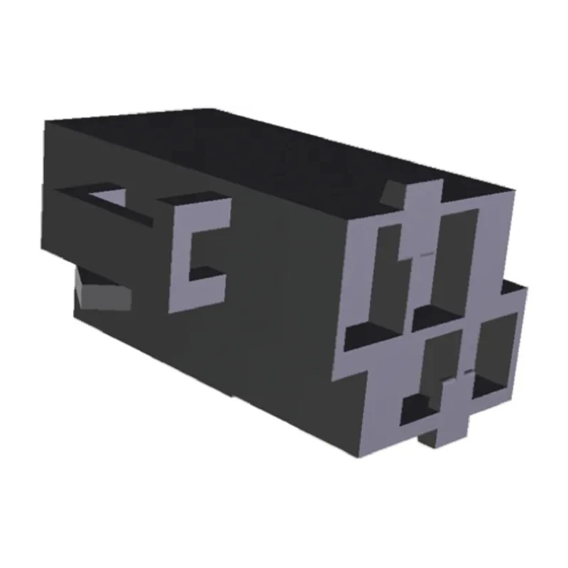 TE Connectivity Timer Automotive Connector Male Black Cable 4 Way Crimp Termination 365059-3