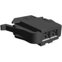 TE Connectivity Junior Power Timer Automotive Connector Female Black Cable 2 Way Crimp Termination 1355390-1