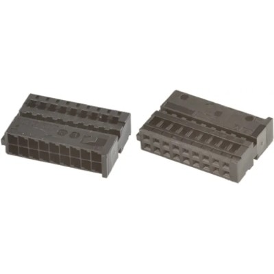 TE Connectivity Micro Quadlok System Automotive Connector Female Black Cable 18 Way Crimp Termination 1379102-1