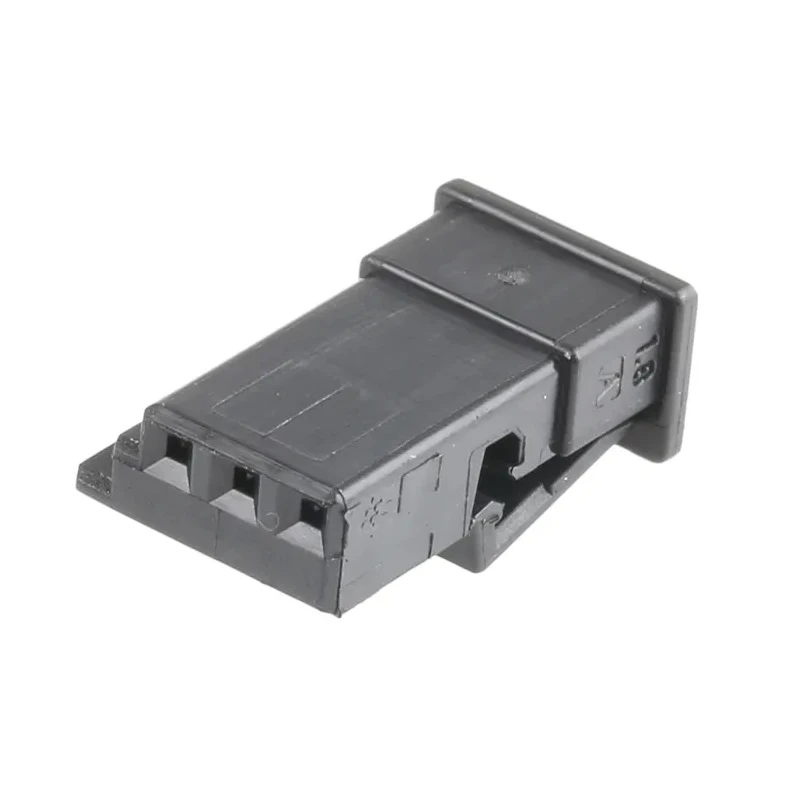 TE Connectivity Micro Quadlok System Automotive Connector Female Black Cable 3 Way Crimp Termination 1-1718346-1