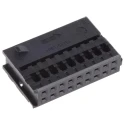 TE Connectivity Automotive Connector Female Black Cable 18 Way Crimp Termination Micro Quadlok System 1355348-1