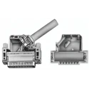 TE Connectivity AMPLIMITE Series Polymer Angled D-Sub Backshell 37 Way 1393738-4