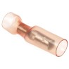 TE Connectivity DuraSeal Insulated Red Crimp Bullet Connector 22 AWG to 18 AWG 4 mm Bullet Diameter Female B-106-8401