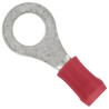 TE Connectivity PIDG Insulated Ring Terminal M5 Stud Size 22 AWG 16 AWG Wire Size Nylon Red 151730